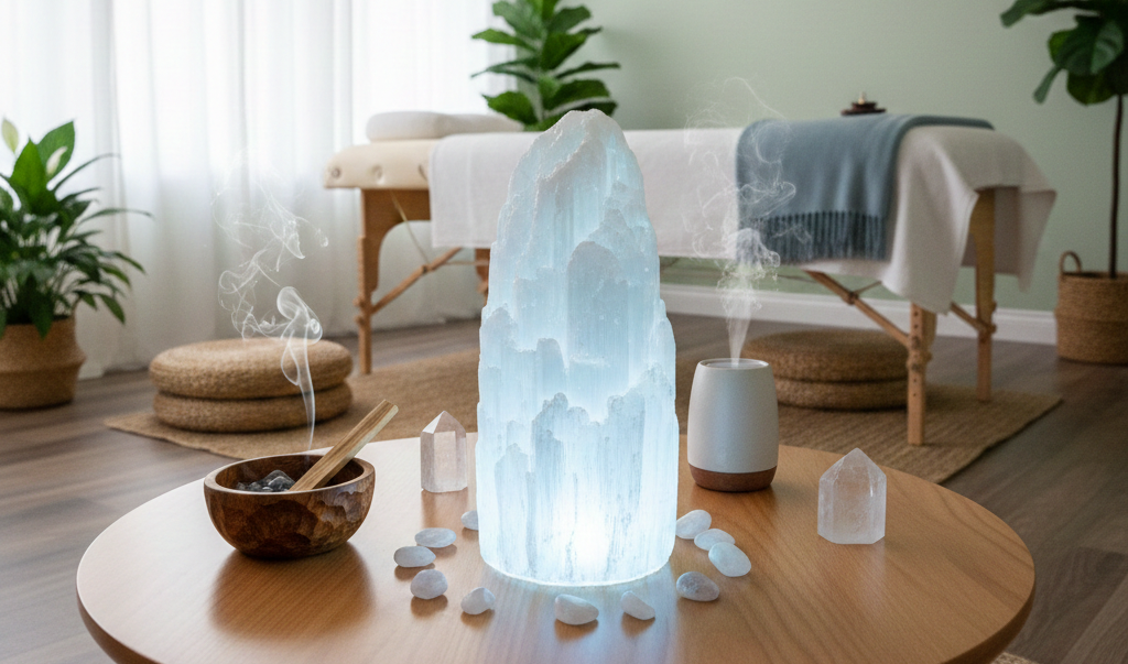 Sélénite vertus et purification